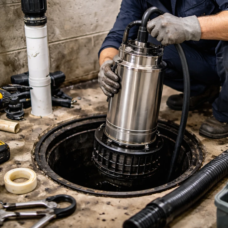 Sump Pump Installation Tecumseh