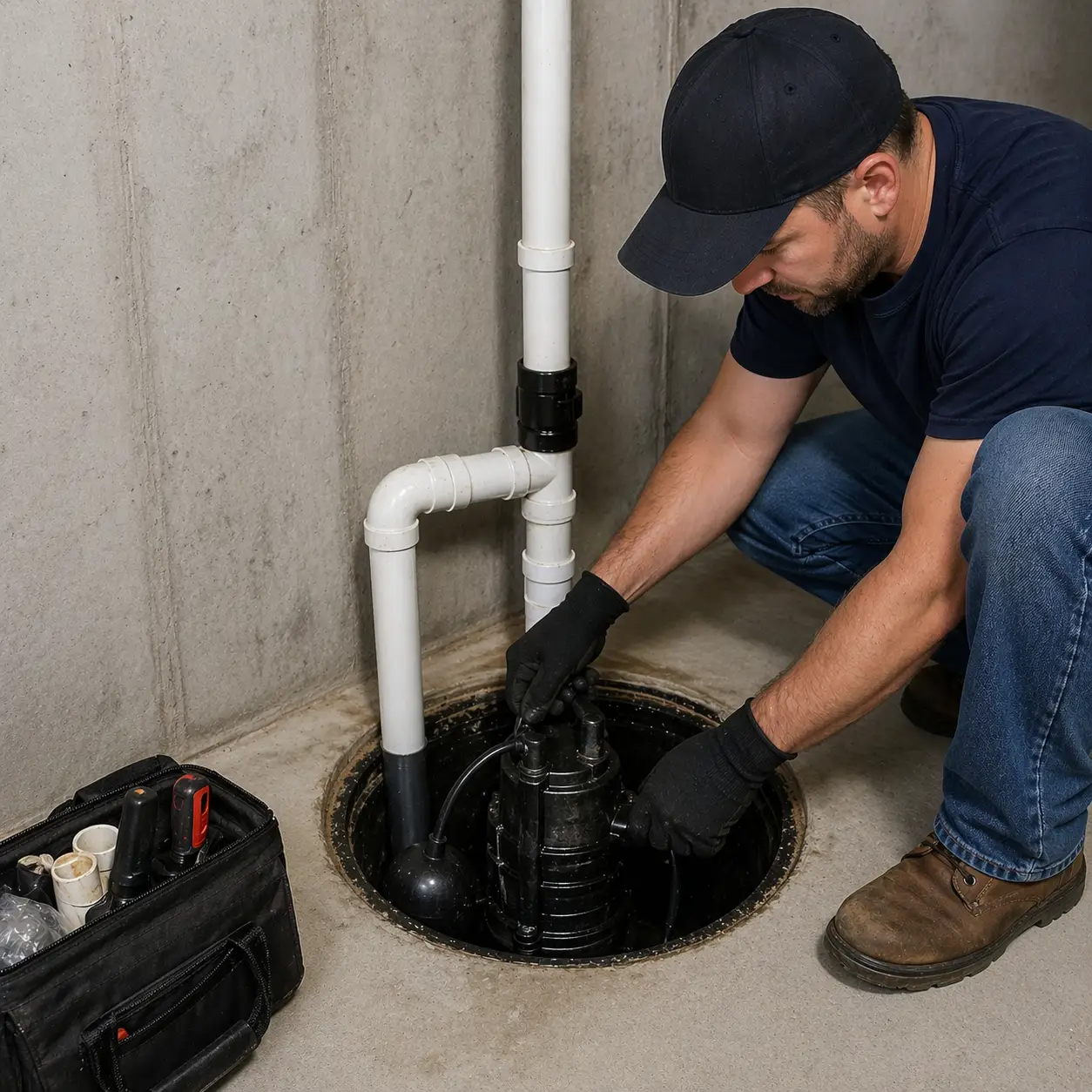 Sump Pump Installation Repair Tecumseh